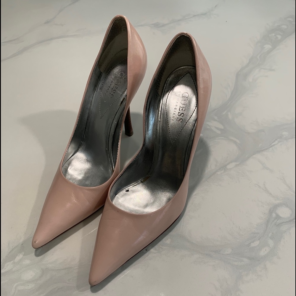 Guess Marciano-Blushing Pink Pumps